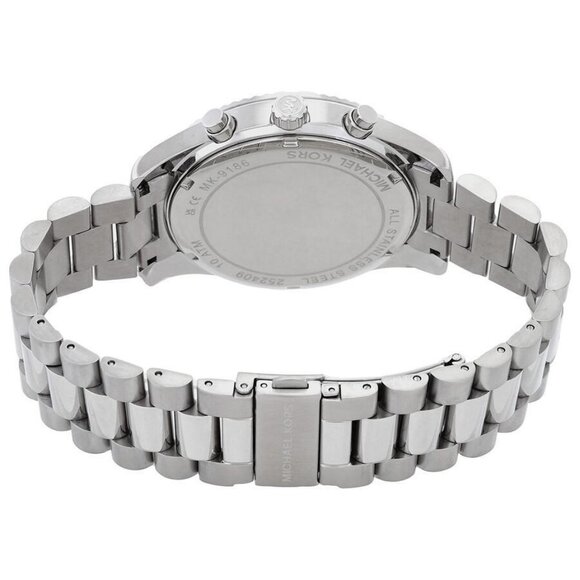 NWT Authentic Michael Kors Lexington Chronograph Quartz Watch and Card Case Gift - Picture 3 of 4